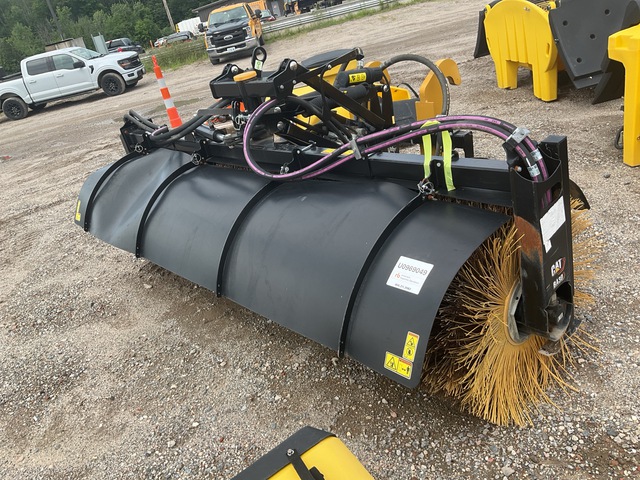 2024 Cat BA30 120 in Q/C Hydraulic Angle Broom - Fits Cat Wheel Loader