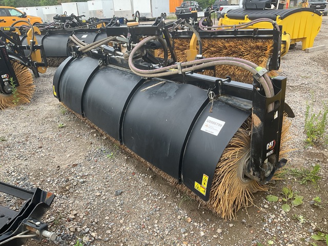 2024 Cat BA30 120 in Q/C Hydraulic Angle Broom - Fits Cat Wheel Loader