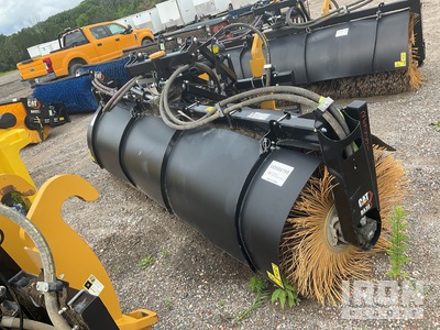 Cat BA30 120 in  Q/C Hydraulic Angle Broom  - Fits Cat Wheel loader, w/fusion coupler