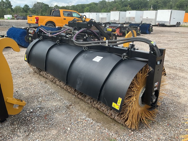 2024 Cat BA30 120 in Q/C Hydraulic Angle Broom - Fits Cat Wheel Loader
