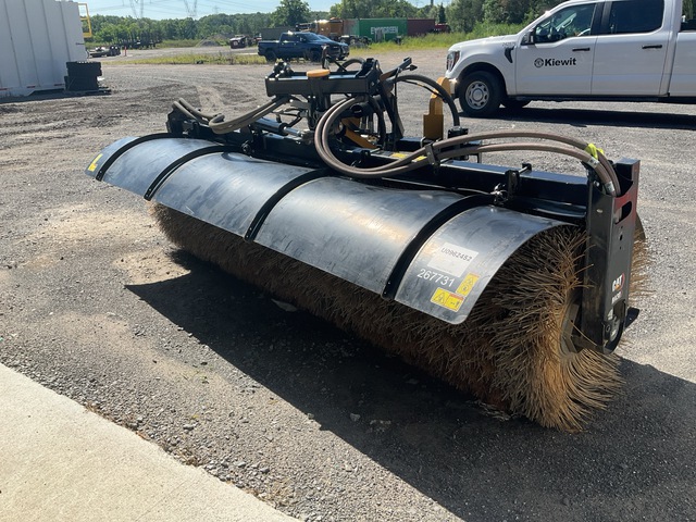 2024 Cat BA30 120 in Q/C Hydraulic Angle Broom
