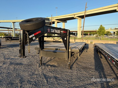 2026 5 Star Trailers ST-893 FB 40 ft T/A Gooseneck Remolque Portamaquinaria
