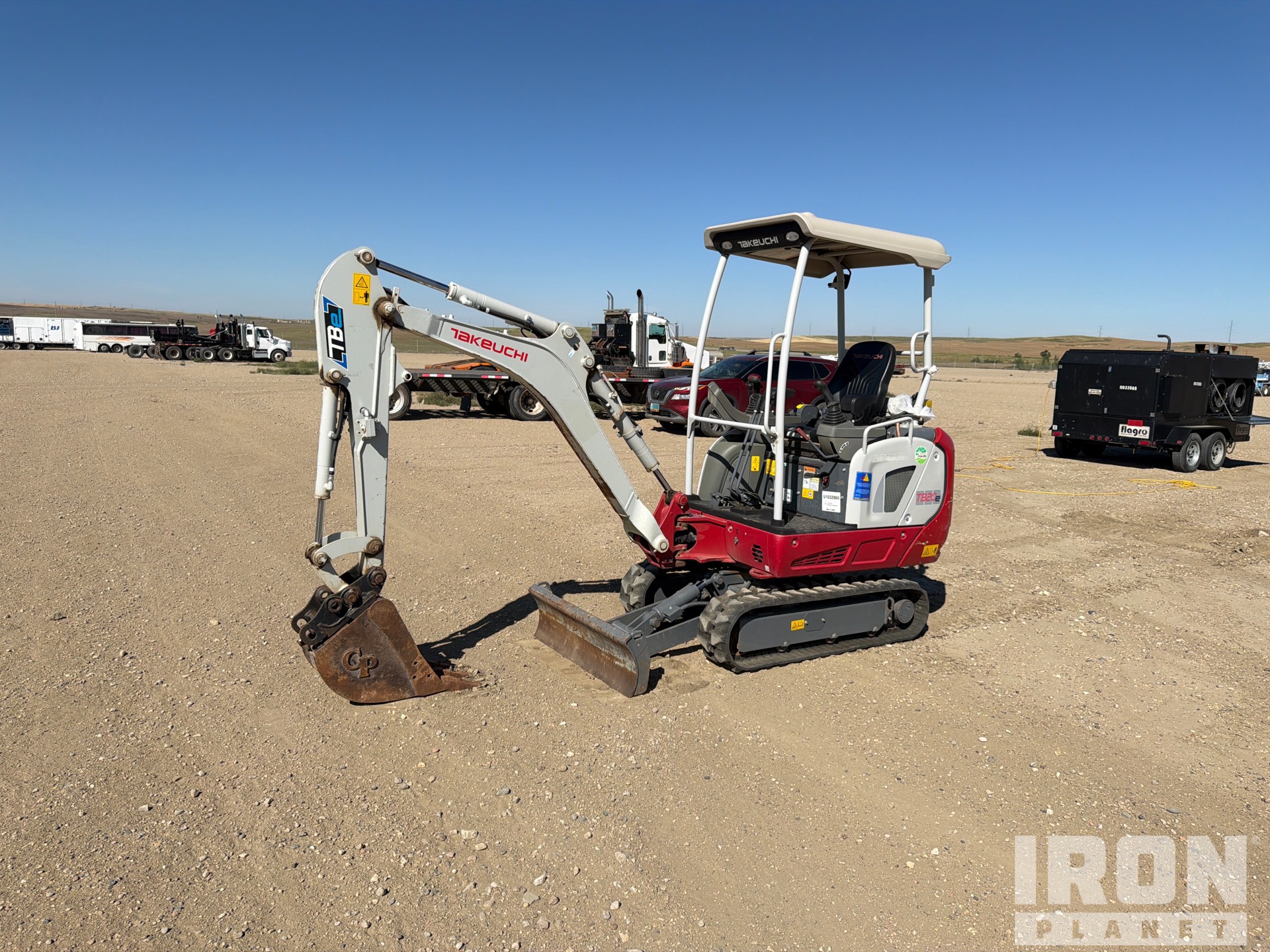 2022 Takeuchi TB20e Mini Excavator