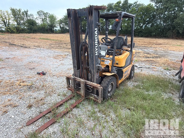 2020 (unverified) Hyundai 25L-7A 5000 lb Pneumatic Tire Forklift