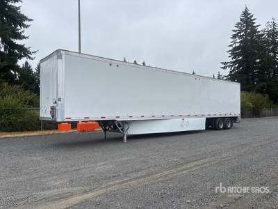 2021 Vanguard National 53 ft x 102 in Sliding T/A Remorque fourgon