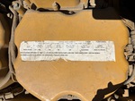 Engine with Emission Label