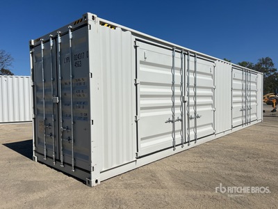 2026 40 ft High Cube Multi-Door Storage Container