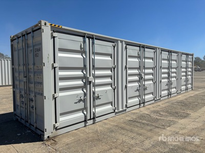 2026 40 ft High Cube Multi-Door Storage Container
