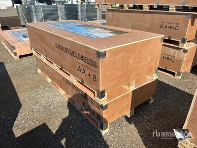 2026 AGR-MS2642 42 ft x 26 ft All Vertical Metal Garage Building (Unused)