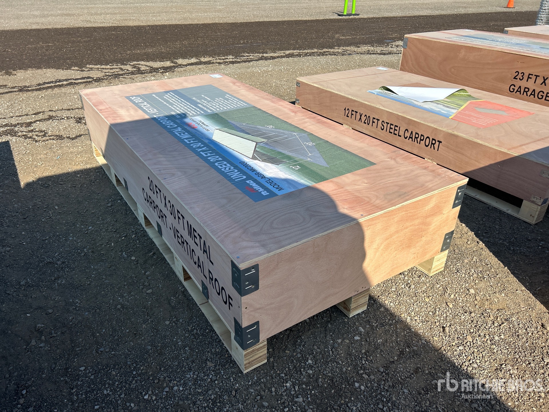 2026 AGR-MC2030 20 ft x 30 ft Carport (Unused)