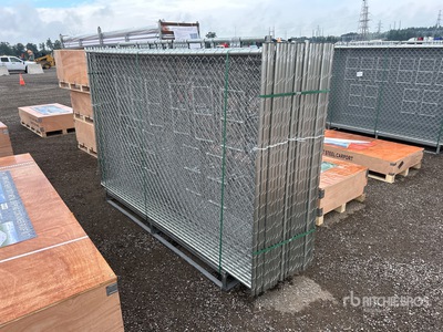 Quantity of (20) 2026 GLCF1006 9 ft 4 in x 5 ft 11 in Chain Link 10 ft x 6 ft سياج الموقع (Unused)