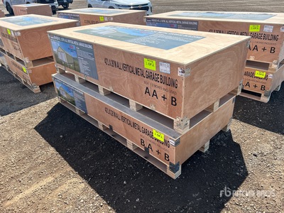 2026 AGR-MS2642 26 ft x 42 ft Metal Garage Storage Building (Unused)