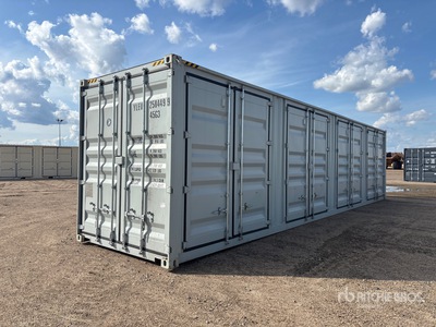 2026 40 ft High Cube Multi-Door Storage Container