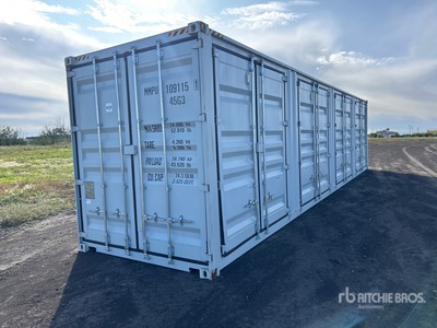2025 40 ft High Cube Multi-Door Storage Container