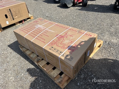 2026 EV-BLACK Two Wheeled Electric Scooter (Unused)