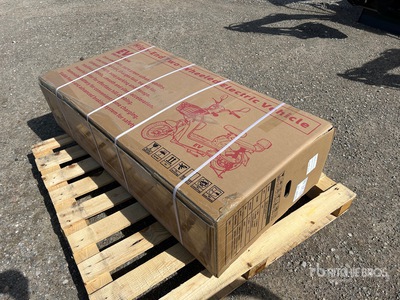 2026 EV-BLACK Two Wheeled Electric Scooter (Unused)