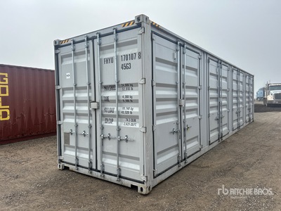 2026 40 ft High Cube Multi-Door Storage Container