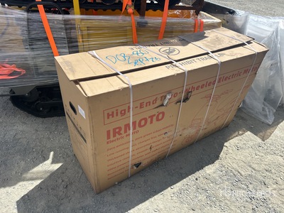 2026 IRMOTO-BLACK Cyclomoteur (Unused)