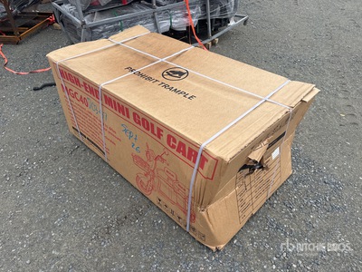 2026 MGC40-RED 3 TT E-Trike Mini Skuter (Unused)