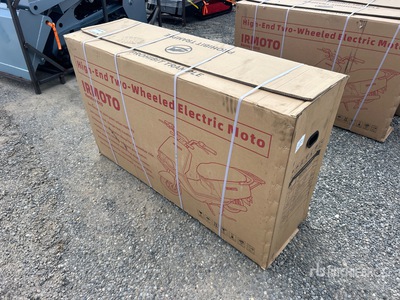 2026 IRMOTO-BLACK Electric Cyclomoteur (Unused)