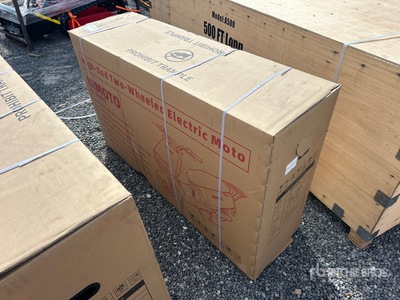 2026 IRMOTO-RED Electric Cyclomoteur (Unused)