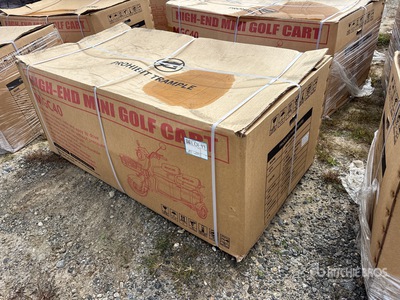 2026 MGC40-RED 3 TT E-Trike Mini Scooter (Unused)