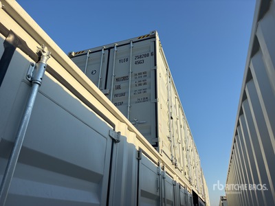 2026 40 ft High Cube Multi-Door Conteneur de stockage