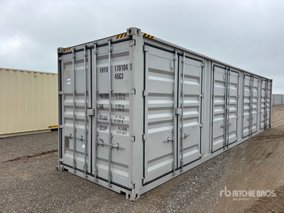 2026 40 ft High Cube Multi-Door Storage Container