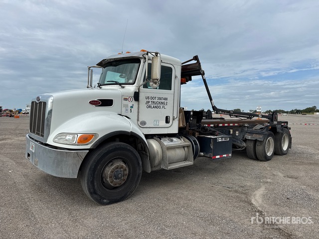 2021 Peterbilt 348 6x4 Roll-Off Truck
