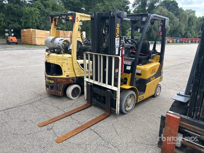 2019 Yale GC040VX 4850 lb Cushion Tire Forklift