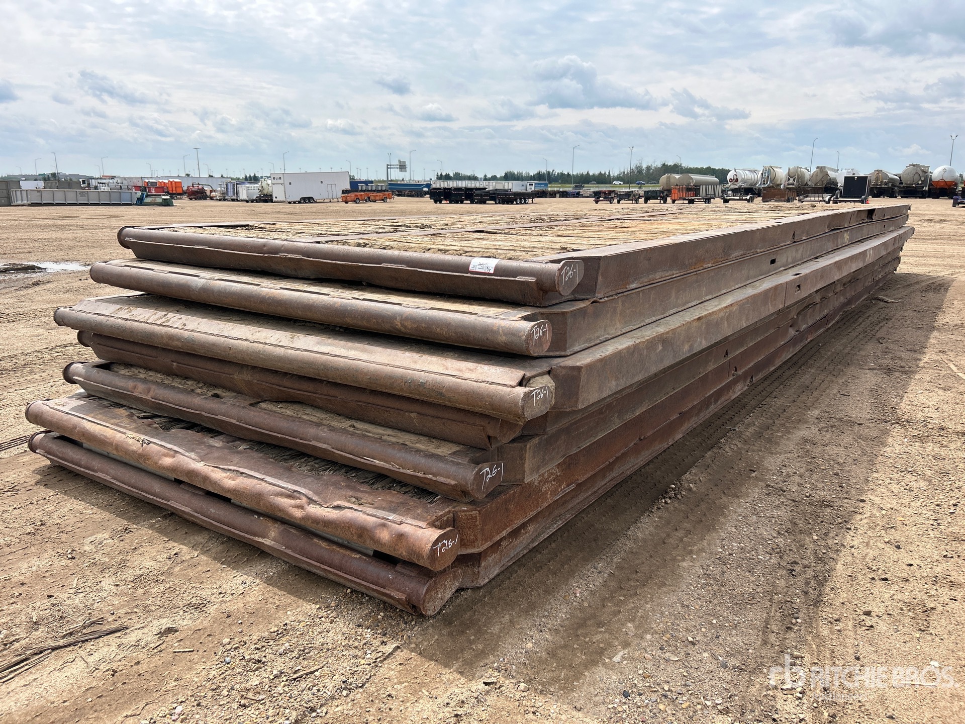 Quantity of (7) 8 ft x 40 ft Rig Mats