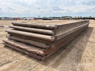 Quantity of (7) 8 ft x 40 ft Rig Mats