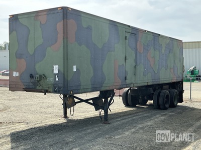 US ARMY Tank Automotive Command M129A4 Van Trailer