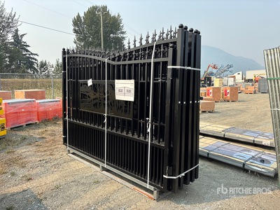 Quantity of (5) 2026 GLDG05 20 ft x 7 ft Wrought Iron Bi-Parting Driveway Gate (Unused)