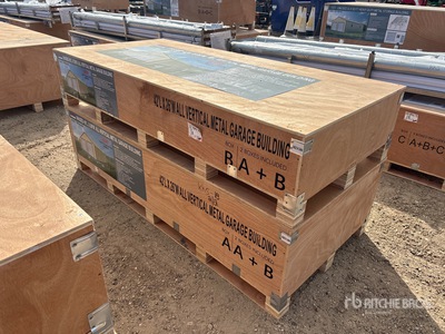 2026 AGR-MS2642 42 Ft x 26 Ft All Vertical Metal Garage Storage Building (Unused)