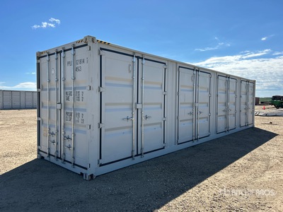 2026 40 ft High Cube Multi-Door Contenedor de almacenamiento