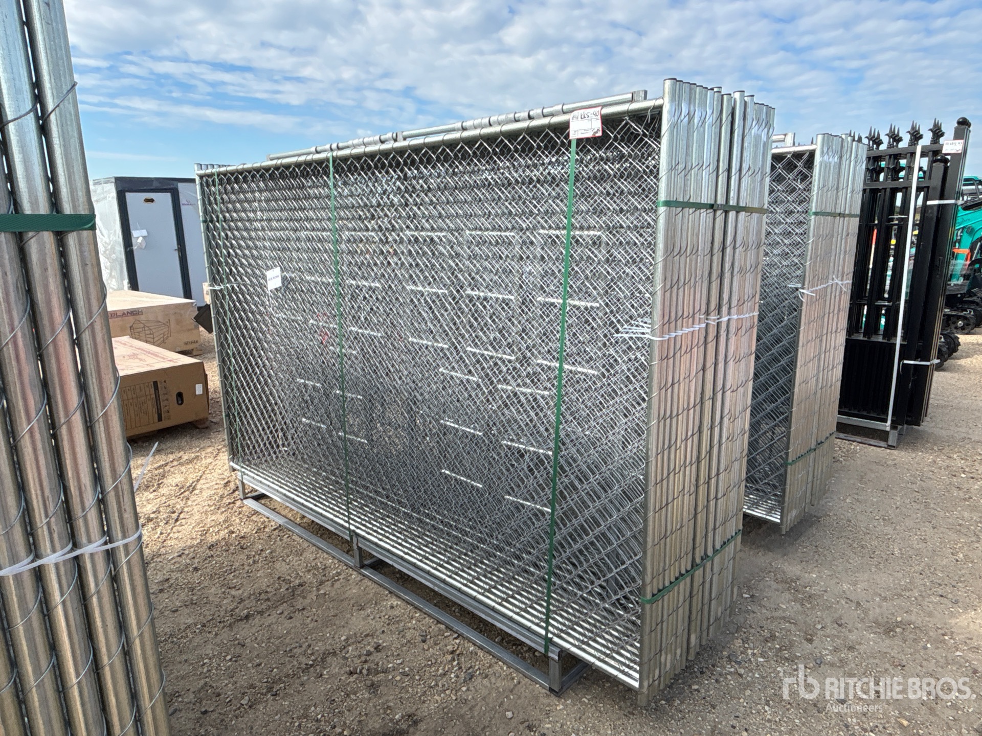 Quantity of (20) 2026 GLCF1006 9 ft 5 in x 6 ft Chain Link Site Fence (Unused)