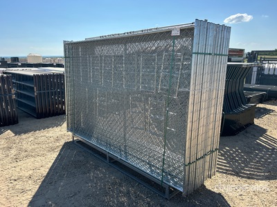 Quantity of (20) 2026 GLCF1006 9 ft 6 in x 6 ft Chain Link Clôture de site (Unused)