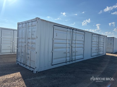 2026 40 ft High Cube Multi-Door حاويات تخزين (Unused)