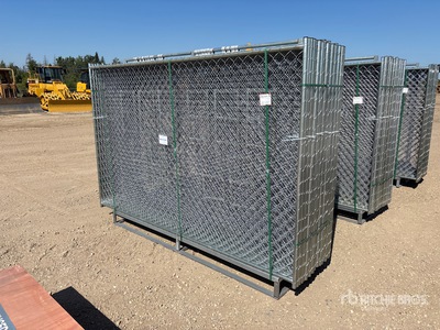 Quantity of (20) 2026 GLCF1006 9 ft 5 in x 6 ft Chain Link Clôture de site (Unused)