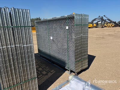 Quantity of (20) 2026 GLCF1006 9ft 5 in x 6 ft Chain Link Clôture de site (Unused)