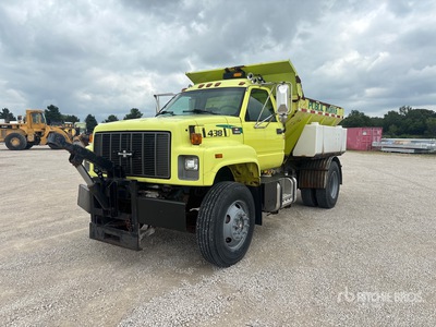 2001 Chevrolet C8500 4x2 شاحنة كشط الثلج