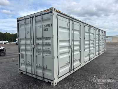 2026 40 ft High Cube Multi-Door Contenedor de almacenamiento