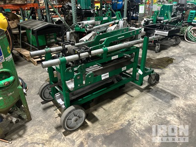 Lot of (2) 2015 Greenlee Conduit Bender w/ Table