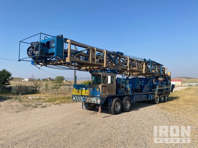 CCC on 1981 Corsair 400 10x4 Twin-Steer Water Well Drilling Rig