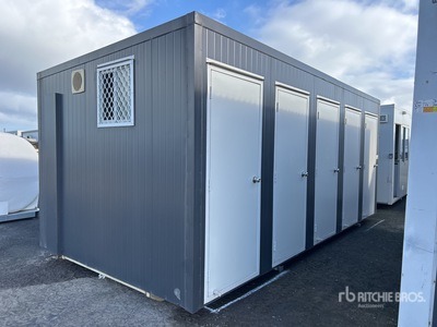 2022 Grays 6 m x 3 m Skid-Mounted Portable Toilet