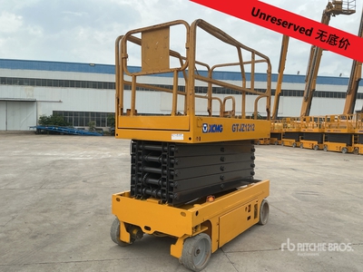 2017 XCMG GTJZ1212 Electric Scissor Lift