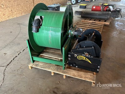 Quantity of (2) F/S Manufacturing Inc. SuperReel Electric Carrete de Riego