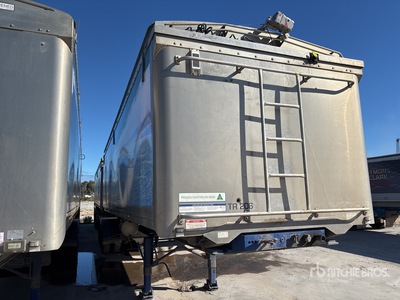 2021 Lusty EMS 9 m Tri/A B-Double Lead Sliding End Dump Trailer
