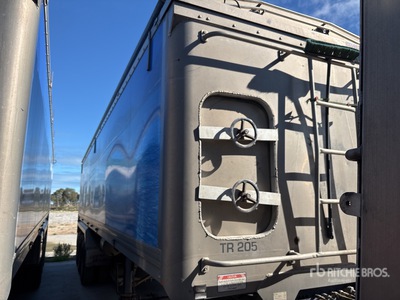 2021 Lusty EMS 9 m Tri/A End Dump Trailer